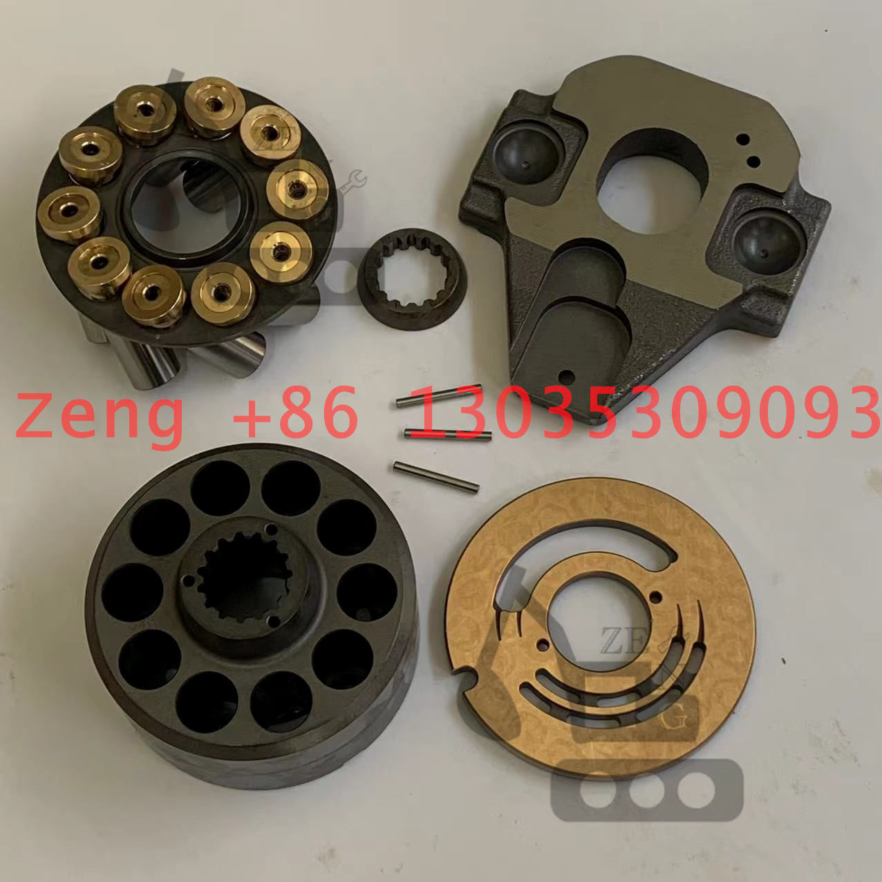 Nachi PVD-00B-14P hydraulic pump rotary group and spare parts for Kubota U15 U17 excavator