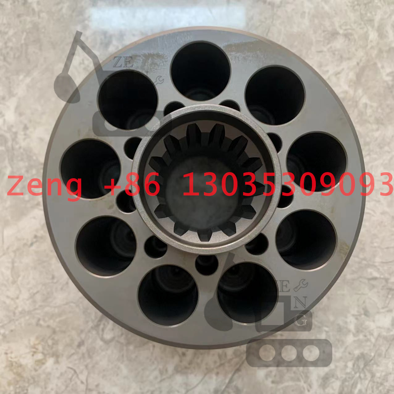 CAT320C MCB172 travel motor cylinder block rotor barrel