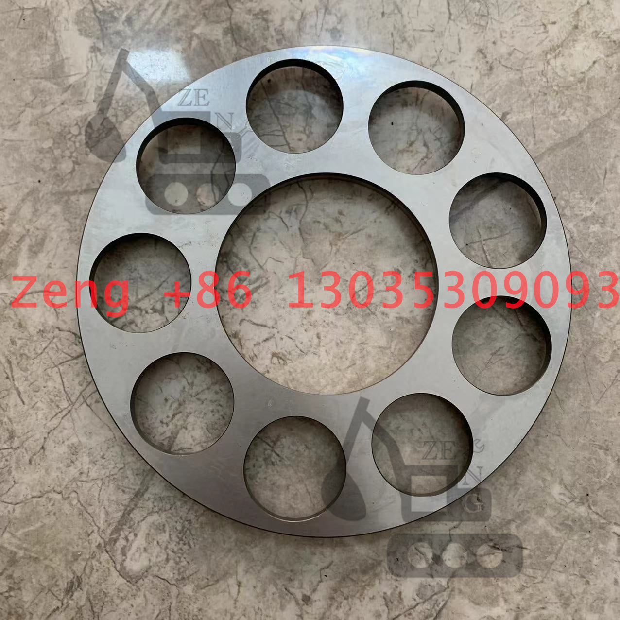 CAT320C MCB172 travel motor set plate retainer plate