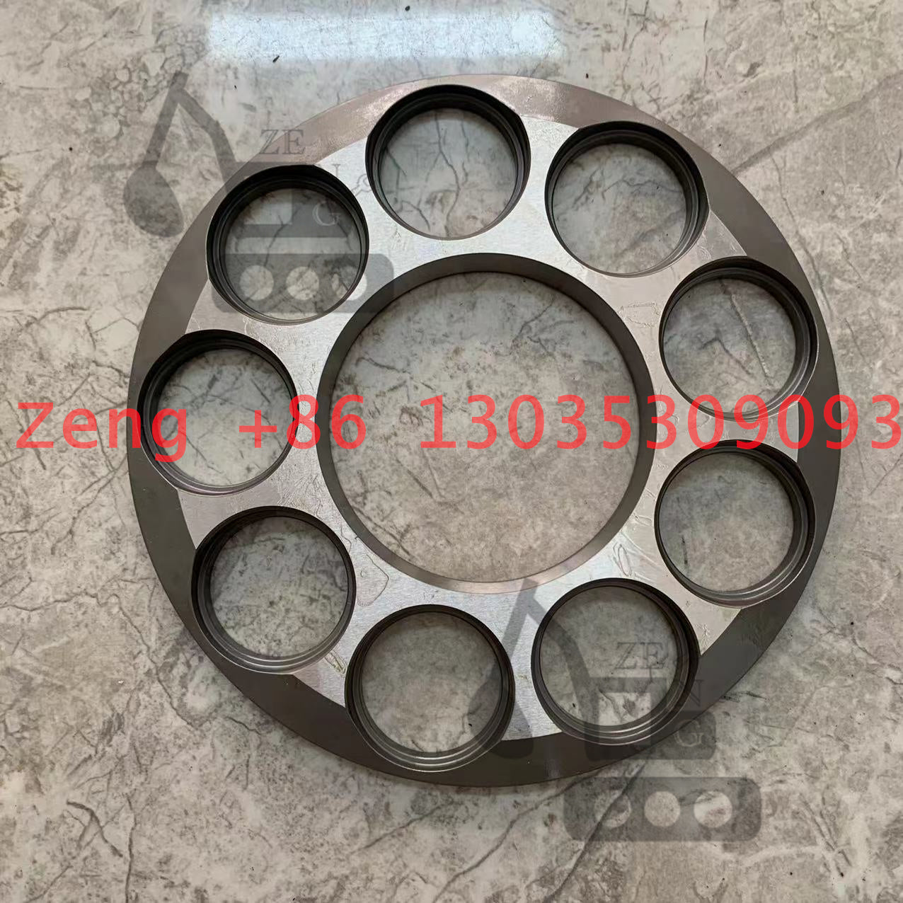 CAT320C MCB172 travel motor set plate retainer plate