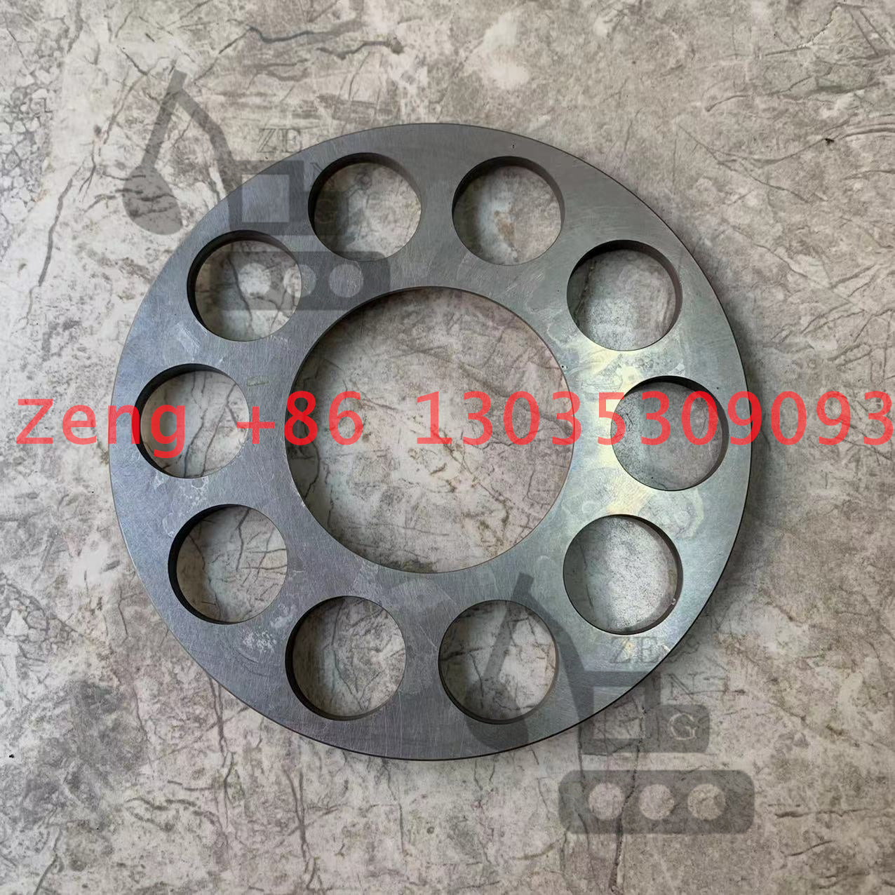 HPD56 LPD56 PC120-8 PC128UU-6 PC130-8 PC138-8 DPA56 hydraulic pump set plate retainer plate