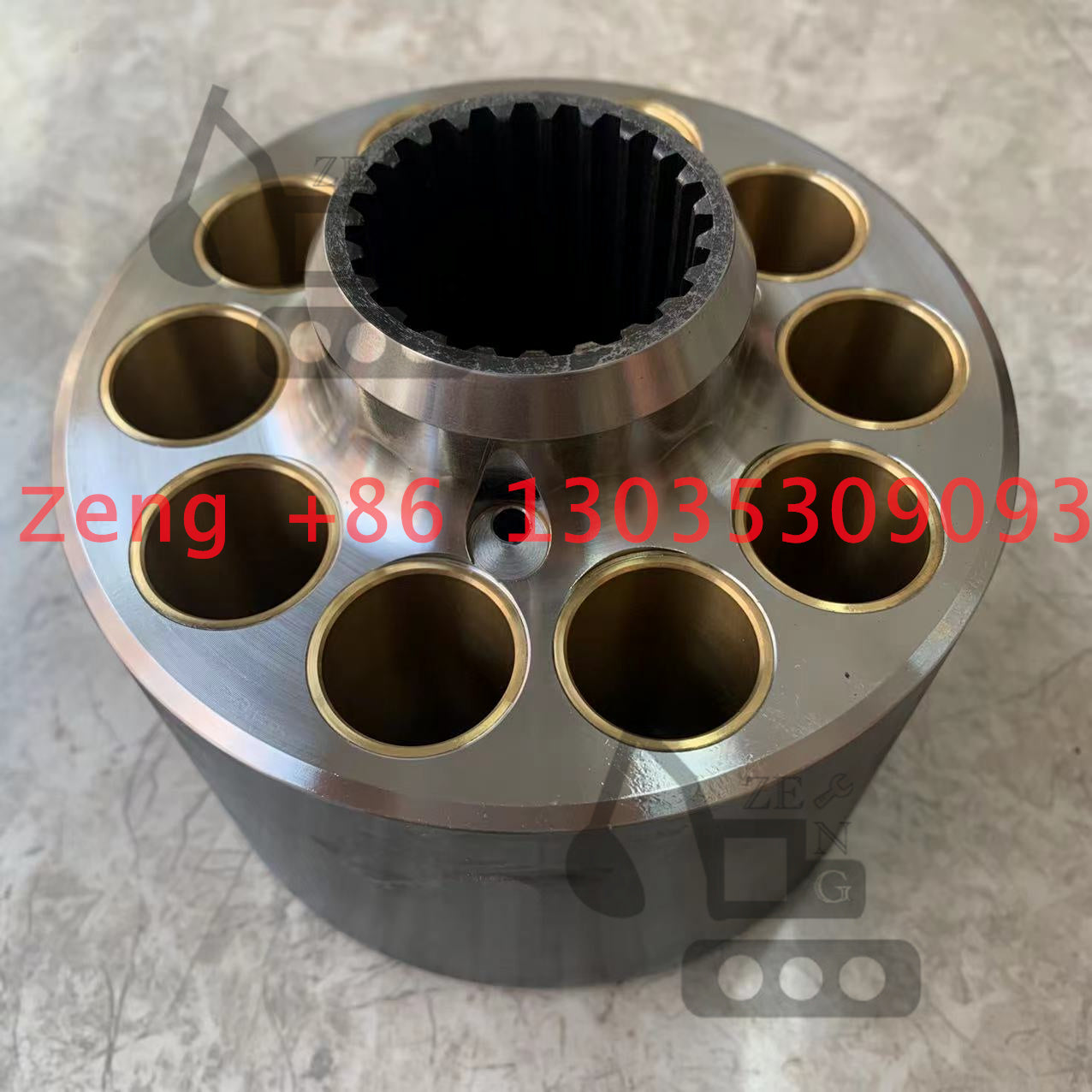 HPD56 LPD56 PC120-8 PC128UU-6 PC130-8 PC138-8 DPA56 hydraulic pump cylinder block rotor