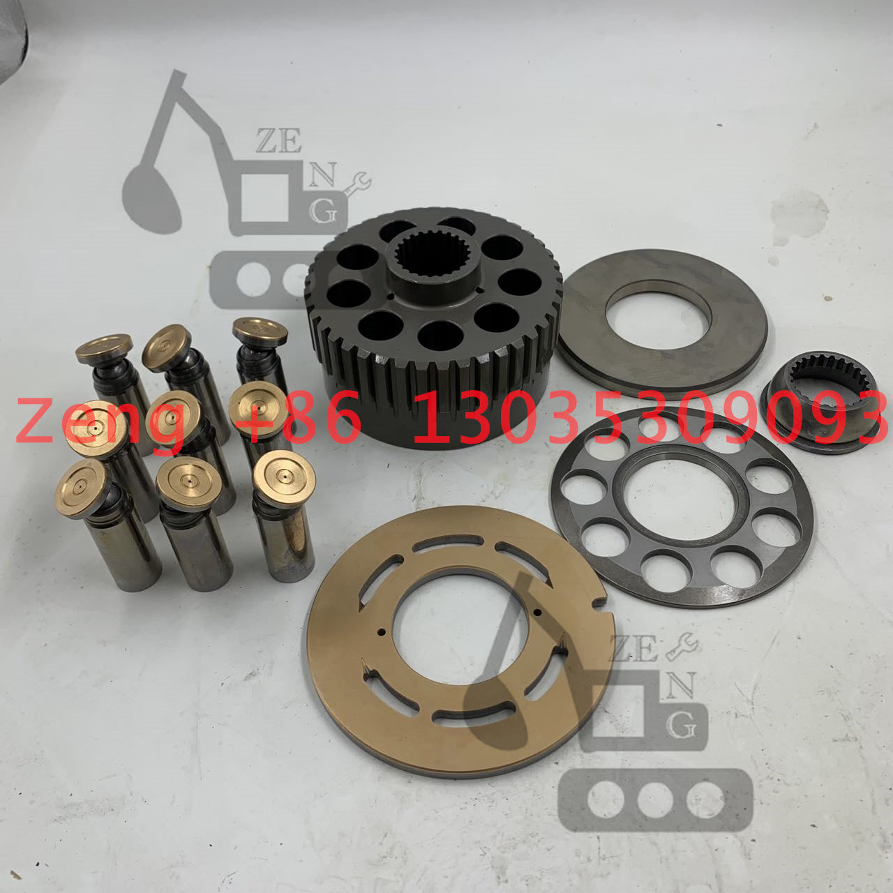 CAT307 MSG-44P swing motor piston shoe