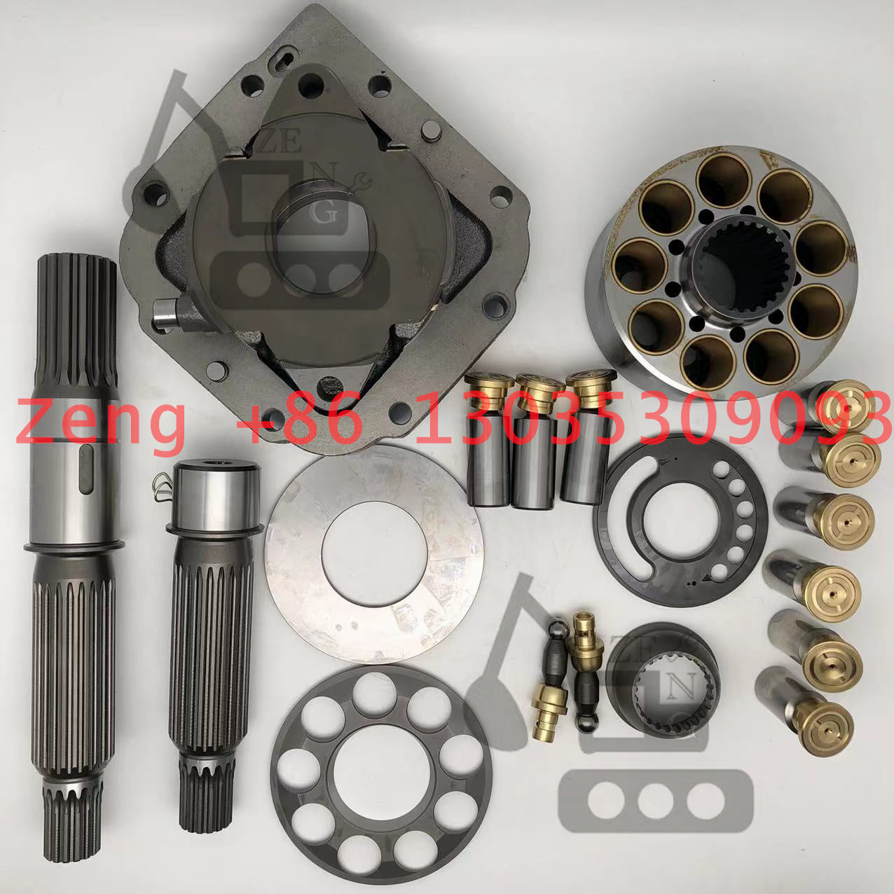 Kawasaki DPA117 hydraulic pump rotory group and spare parts for mbfb403b Daewoo DX215-9 DX225-9 excavator