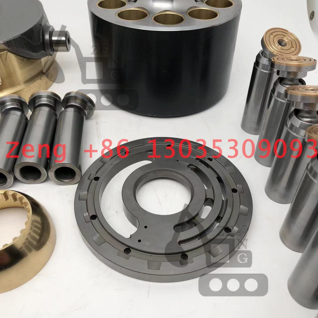 Komatsu HPD56 LPD56 hydraulic pump rotory group and spare parts for PC120-8 PC128UU-6 PC130-8 PC138-8 excavator