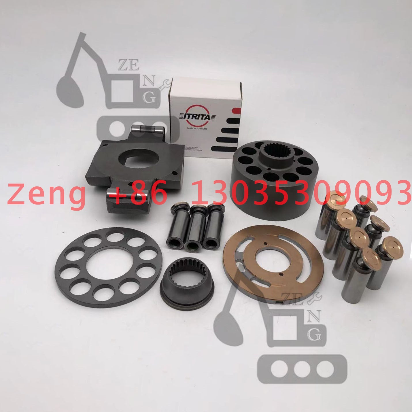 KAYABA PSVL-42CG hydraulic pump cylinder block rotor