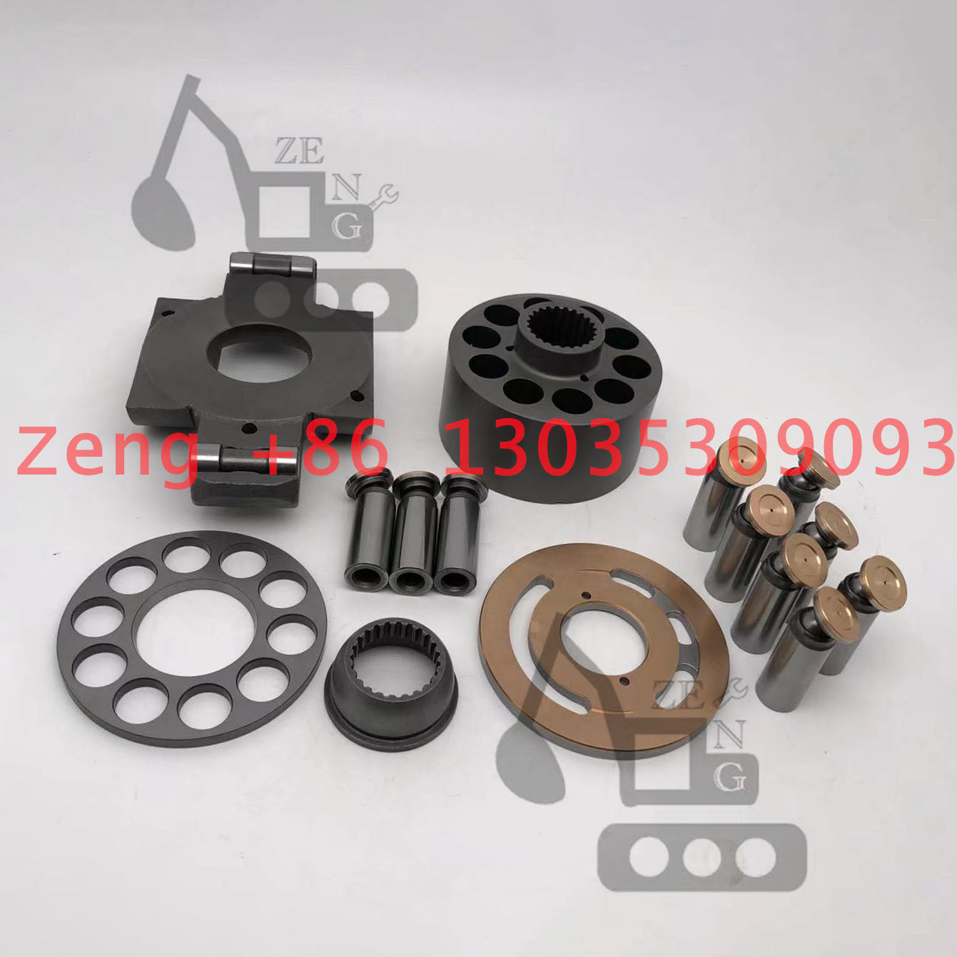 Kayaba PSVL-42CG hydraulic pump rotary group and spare parts