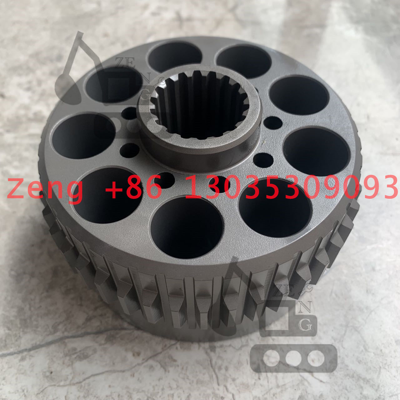JMF64 R100S R150-9 DH150-9 swing motor cylinder block rotor barrel