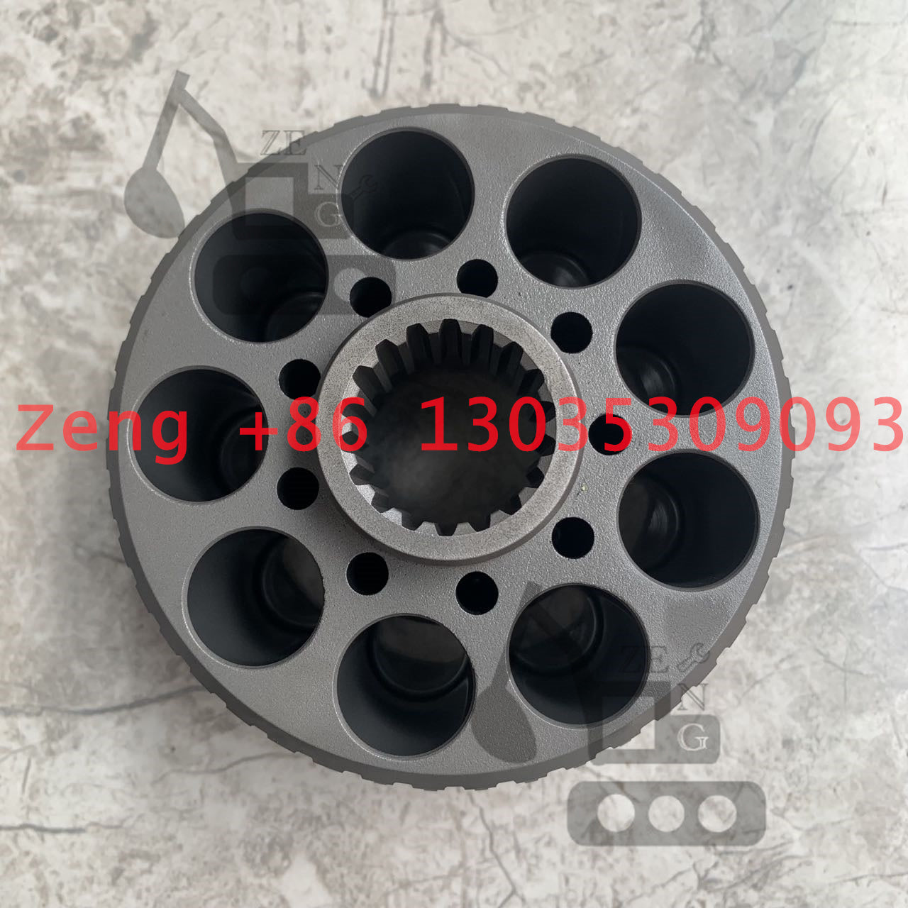 JMF64 R100S R150-9 DH150-9 swing motor cylinder block rotor barrel