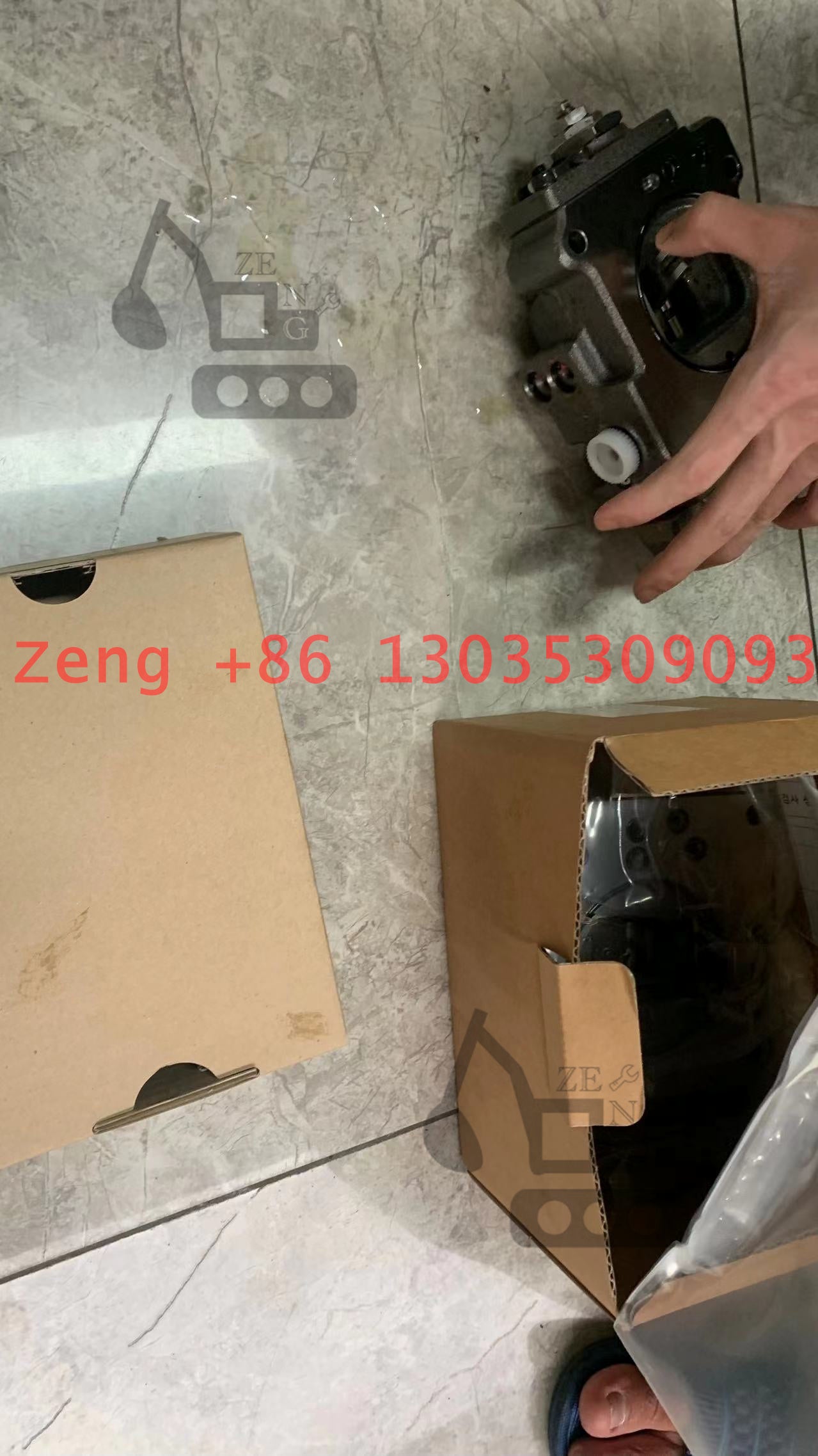 K3V63 hydraulic pump regulator