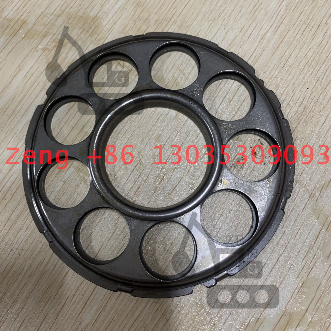 CAT312D2L M5X80 swing motor set plate retainer plate