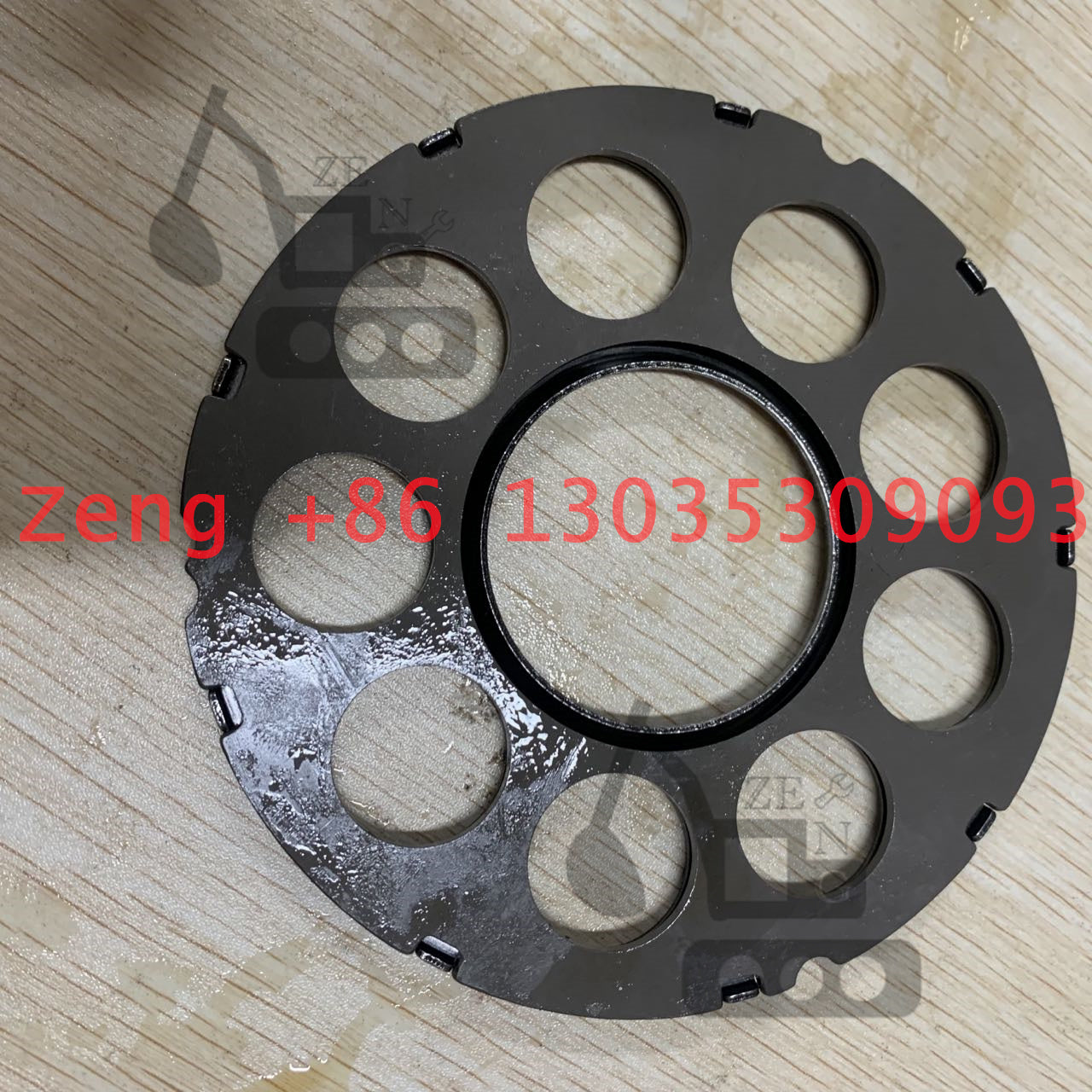 CAT312D2L M5X80 swing motor set plate retainer plate