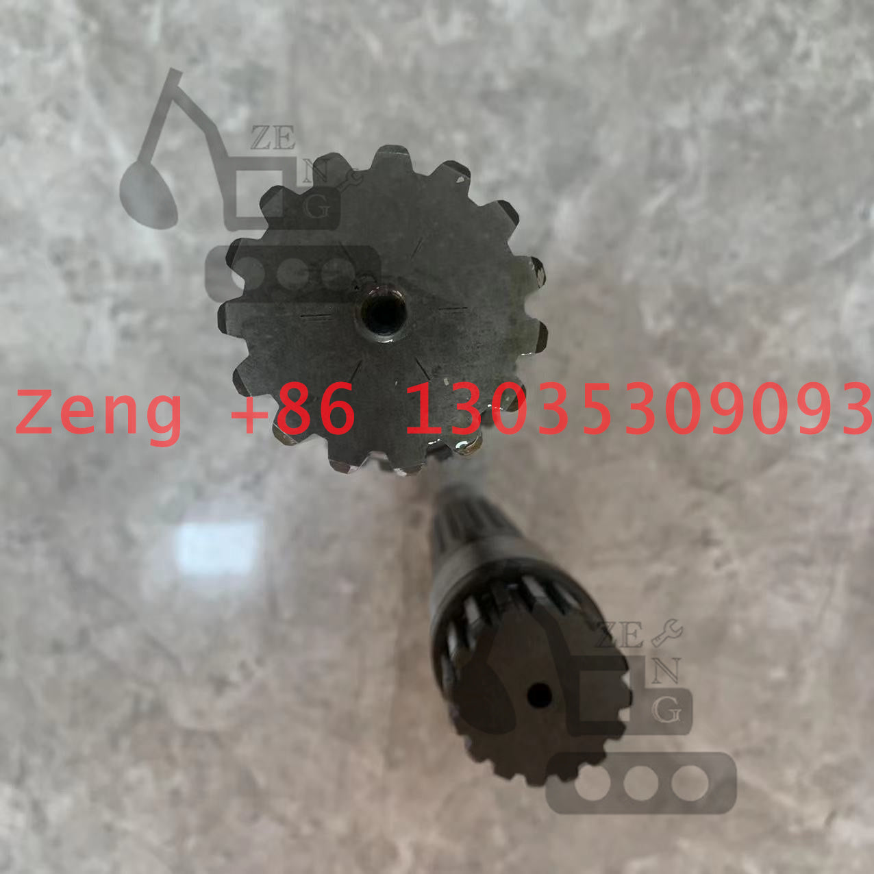 K5V160DP hydraulic pump drive shaft