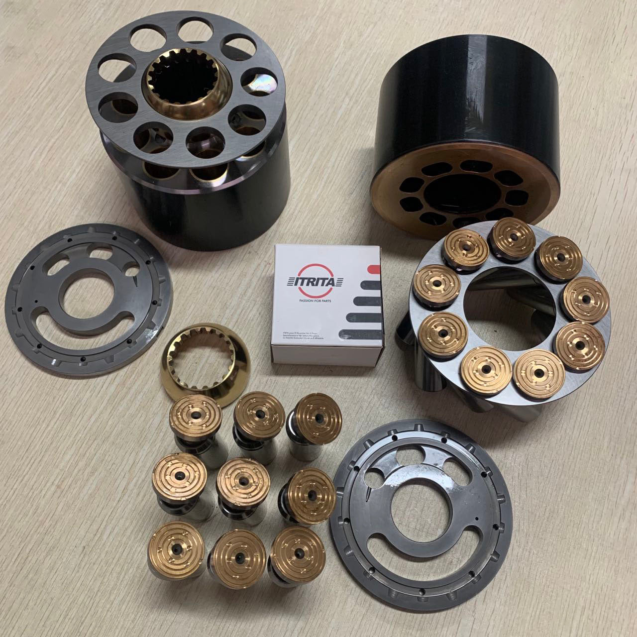 Komatsu HPV165 hydraulic pump rotory group and spare parts for Komatsu PC400-7 PC400-8 PC450-7 excavator
