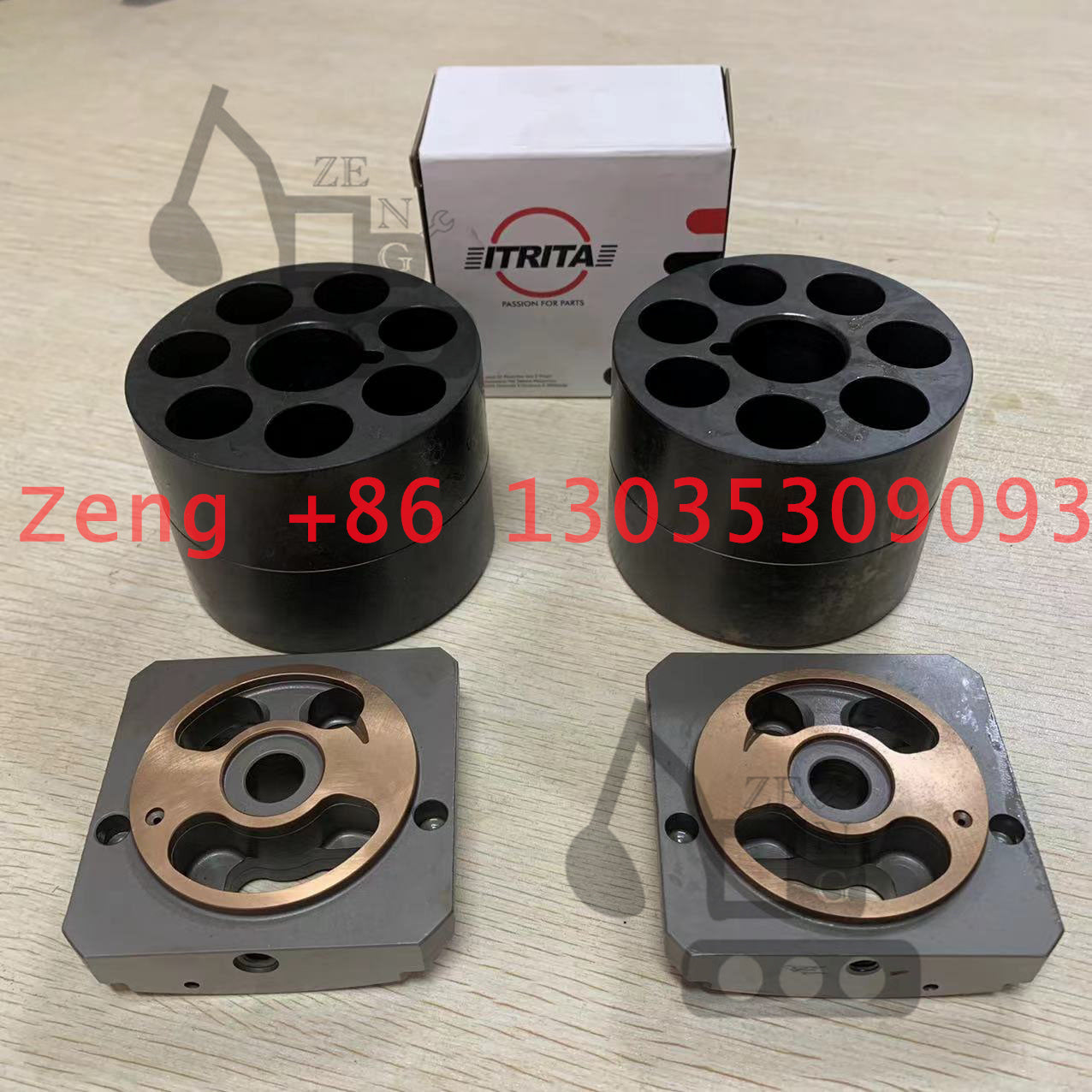 HPV050 EX100-5 hydraulic pump head cover