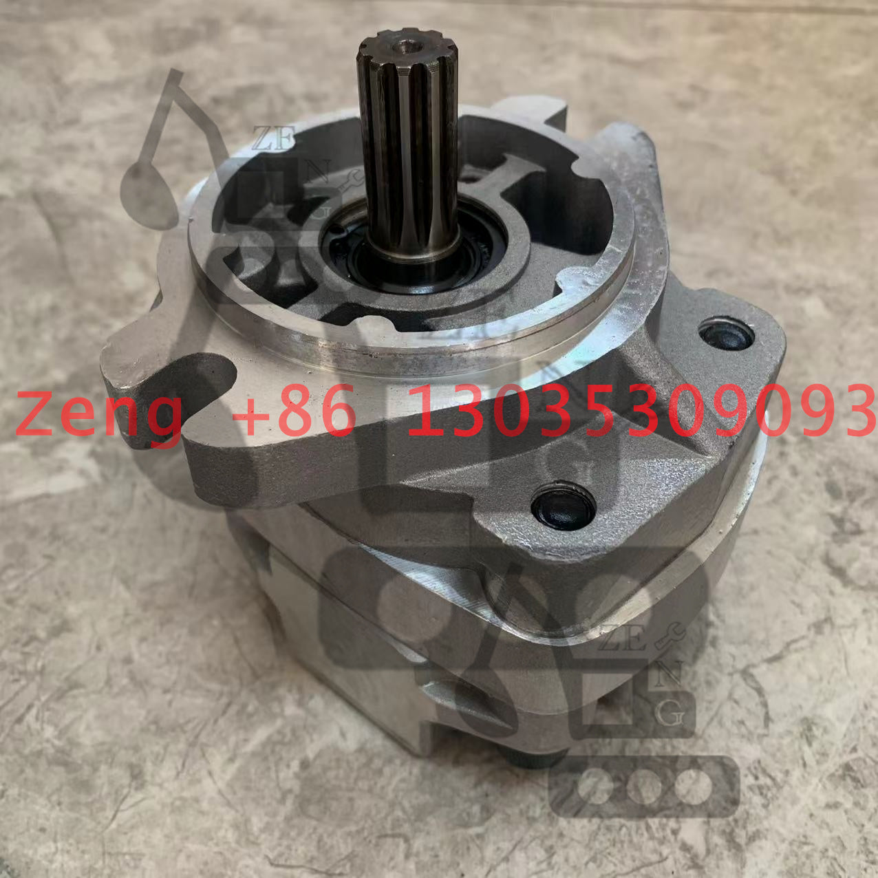 PC75UU 705-40-01370 hydraulic pump gear pump pilot pump