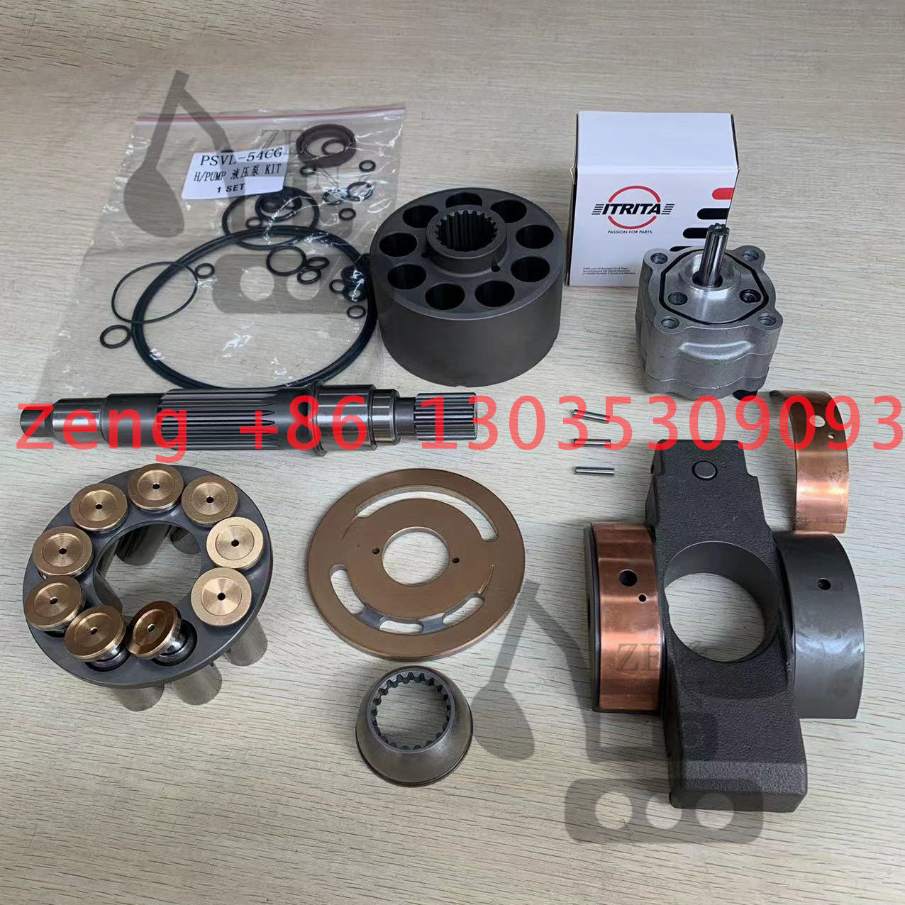 KAYABA PSVL-54CG CAT304 hydraulic pump swash plate