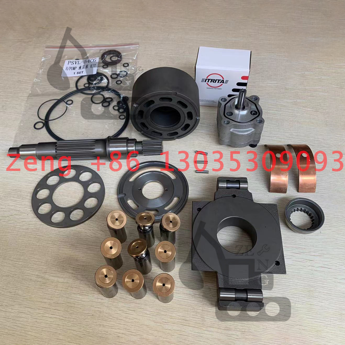 KAYABA PSVL-54CG CAT304 hydraulic pump swash plate