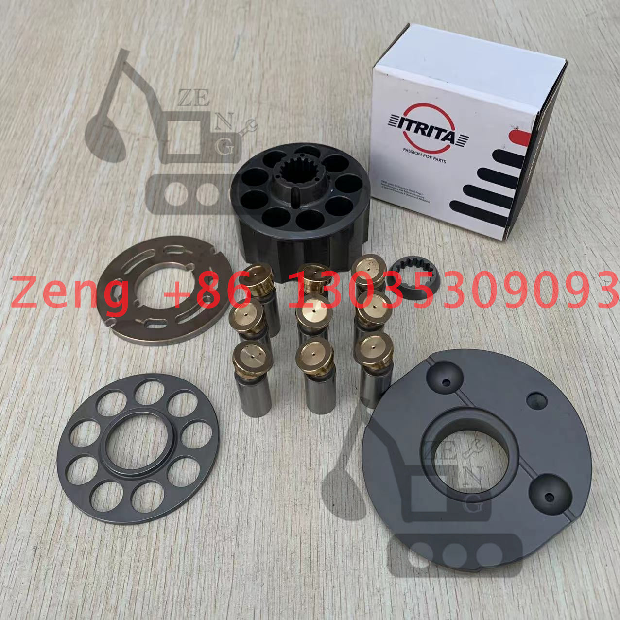CAT305.5 PCL-120-18B swing motor piston shoe