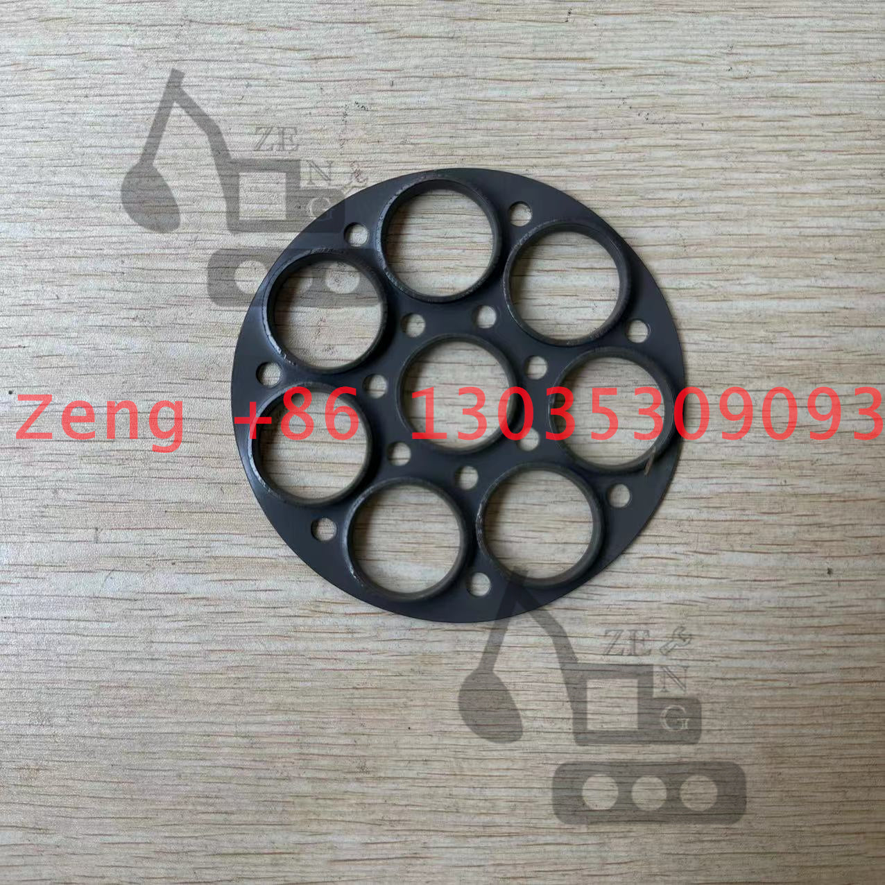 CAT320B A8VO107 hydraulic pump set plate retainer plate