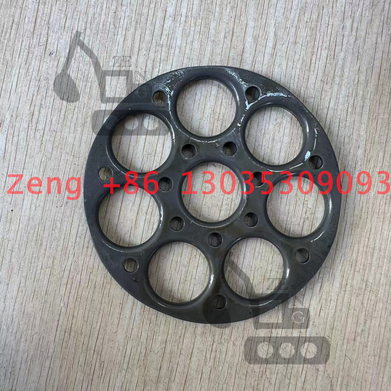 CAT320B A8VO107 hydraulic pump set plate retainer plate