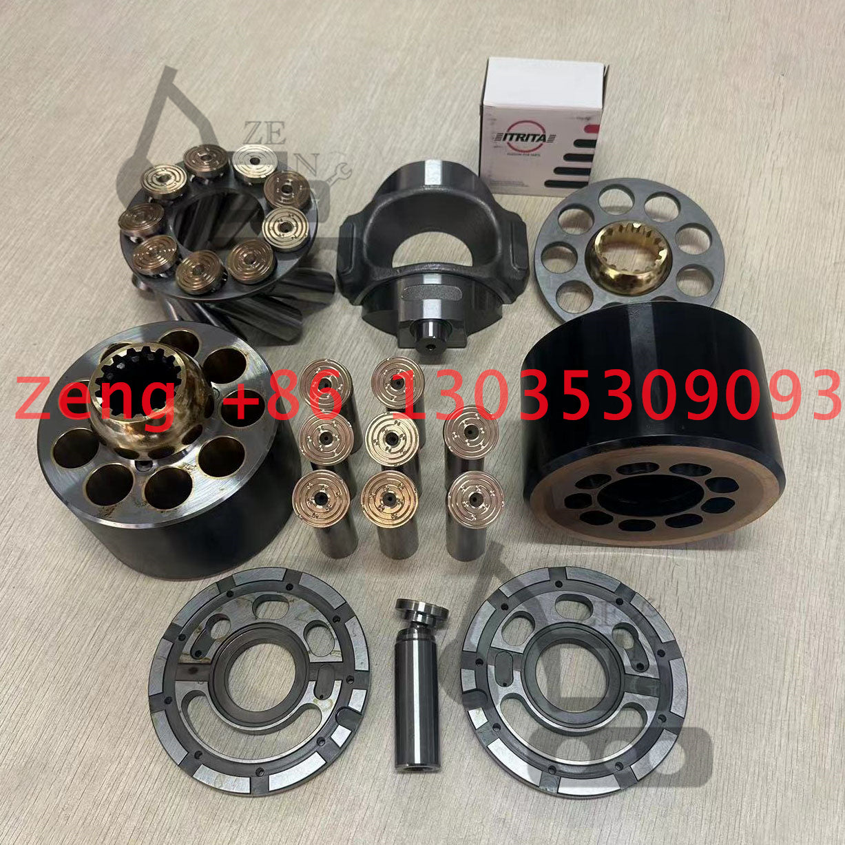 HPV140 HPV165 hydraulic pump servo fork slider