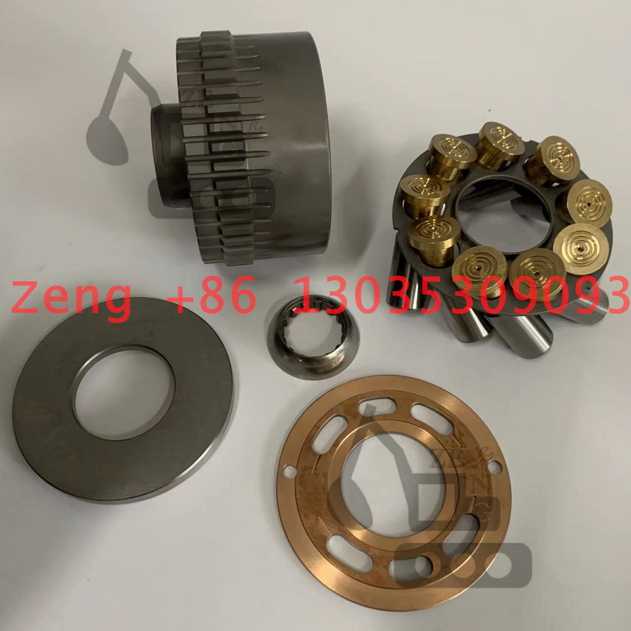 Kawasaki M2X146 hydraulic swing motor rotory group and spare parts for Hitachi EX200-5 EX220-5 EX200-6 EX210-5，John Deere J160LC J200LC/CLC，Kobelco SK230-6 SK350，Volvo EC240BLC excavator