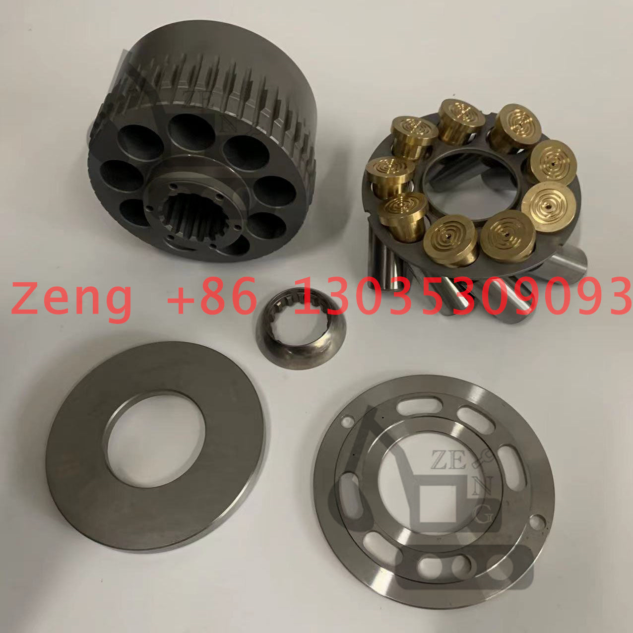 EX200-5 M2X146 swing motor set plate retainer plate