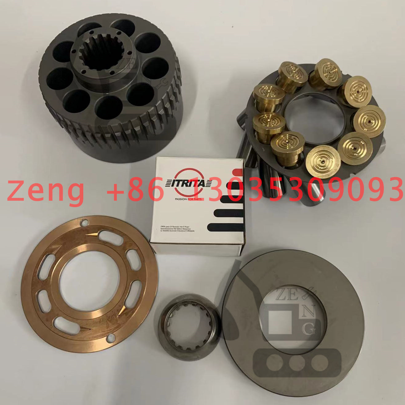 M2X146 swing motor friction plate and separation plate