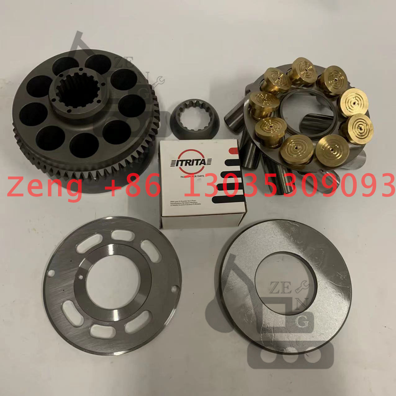 Kawasaki M2X170 hydraulic swing motor rotory group and spare parts for Kobelco SK200-1 SK200-3 SK220 SK220-3 excavator