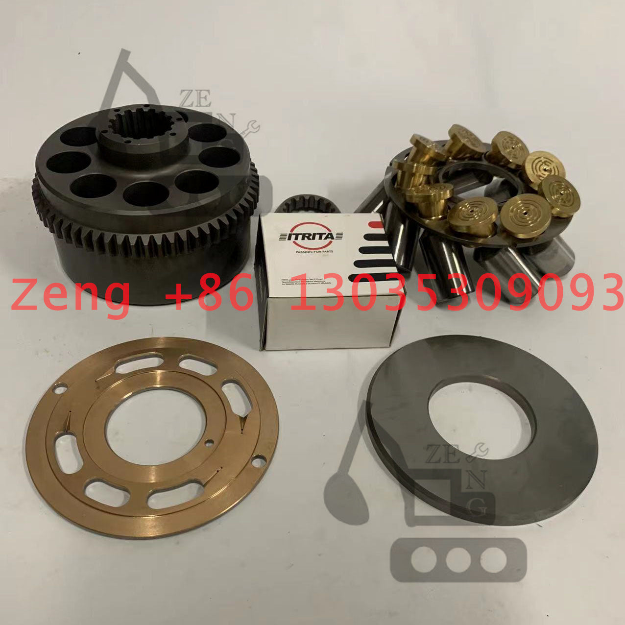 Kawasaki M2X170 hydraulic swing motor rotory group and spare parts for Kobelco SK200-1 SK200-3 SK220 SK220-3 excavator