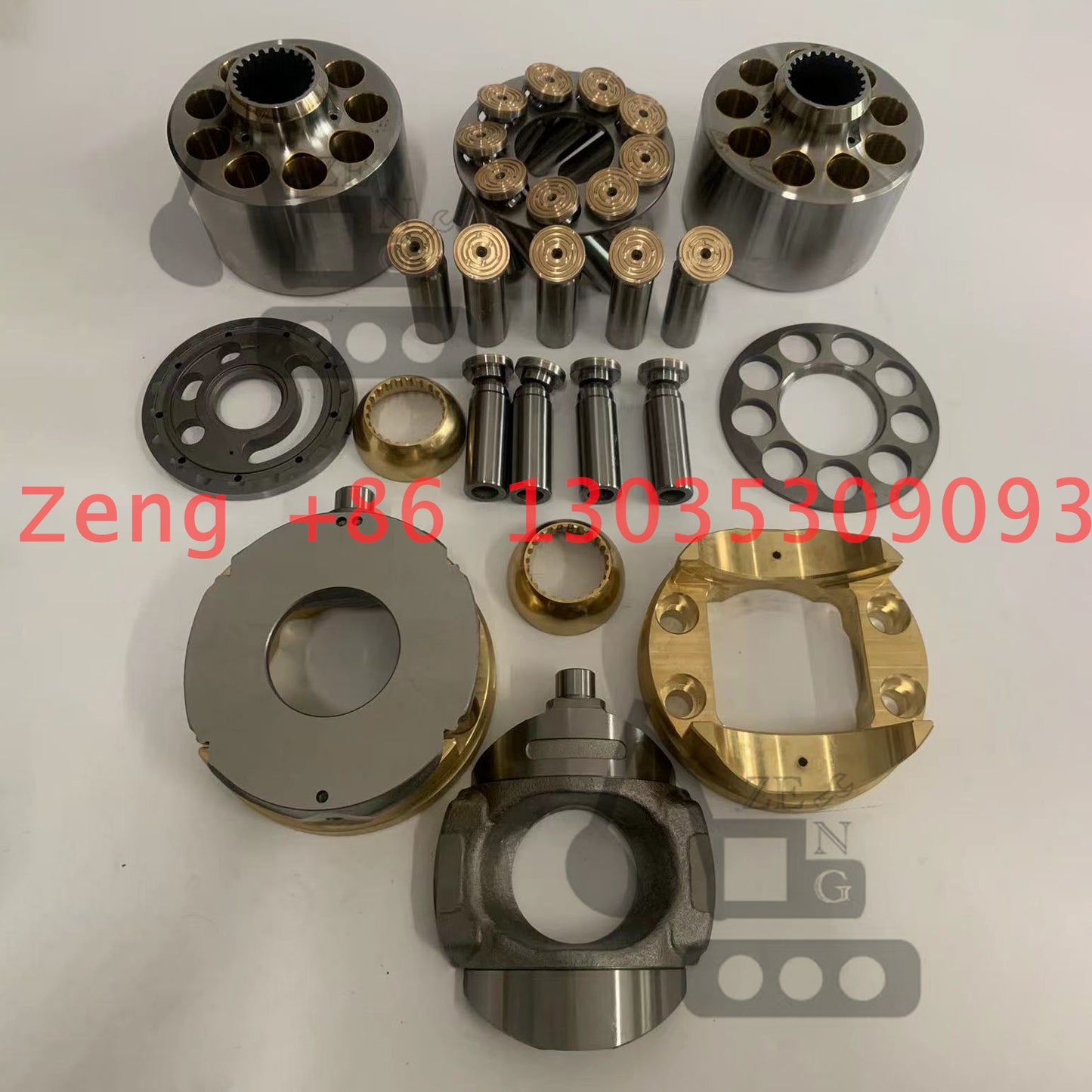 Komatsu HPV95 hydraulic pump rotory group and spare parts for PC200-6 PC200-7 PC200-8 excavator