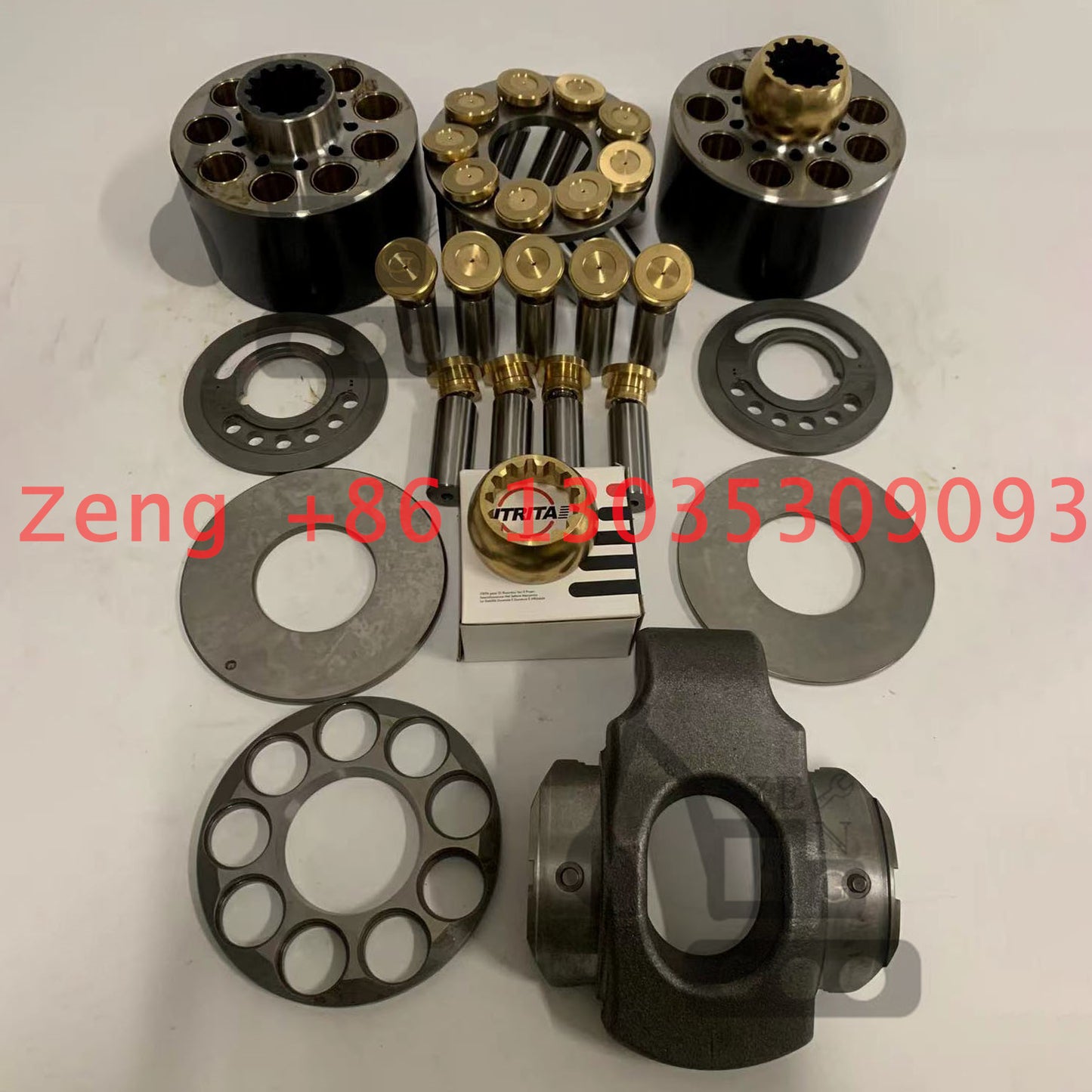 SBS120E CAT320D2 hydraulic pump cylinder block rotor