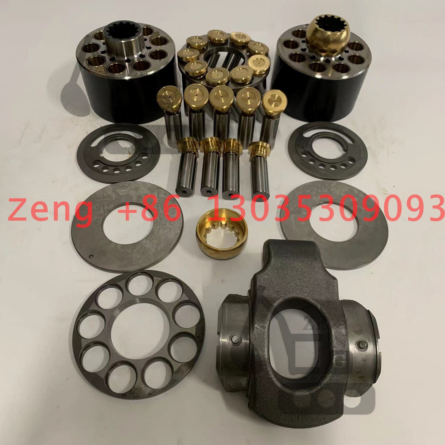 SBS120E CAT320D2 hydraulic pump cylinder block rotor