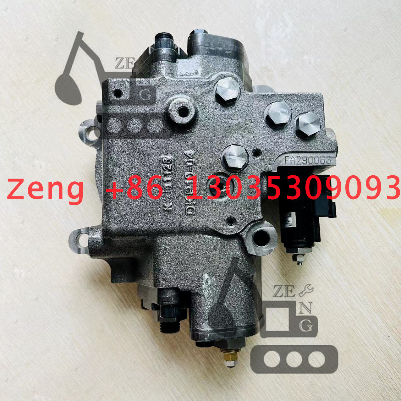 SBS120 CAT320C hydraulic pump regulator