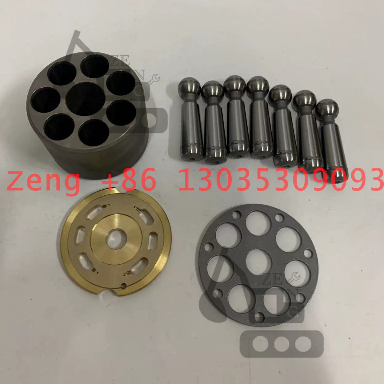 PC130-8 swing motor cylinder block rotor
