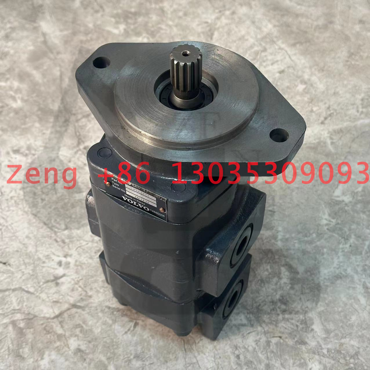 EC460 14561970 fan pump gear pump