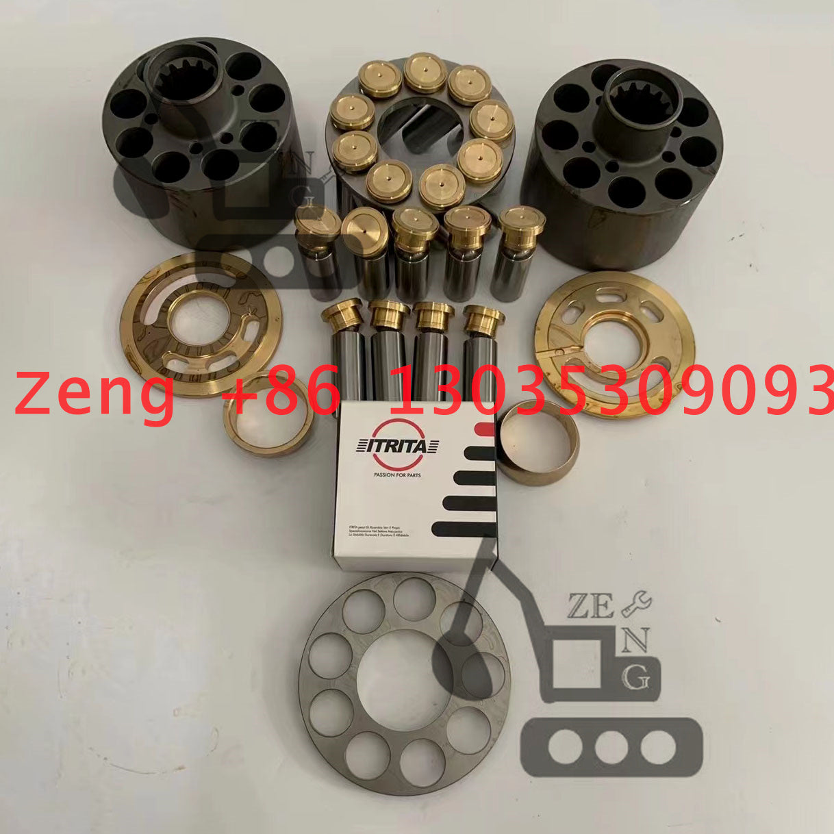 SBS80 CAT312 hydraulic pump parts