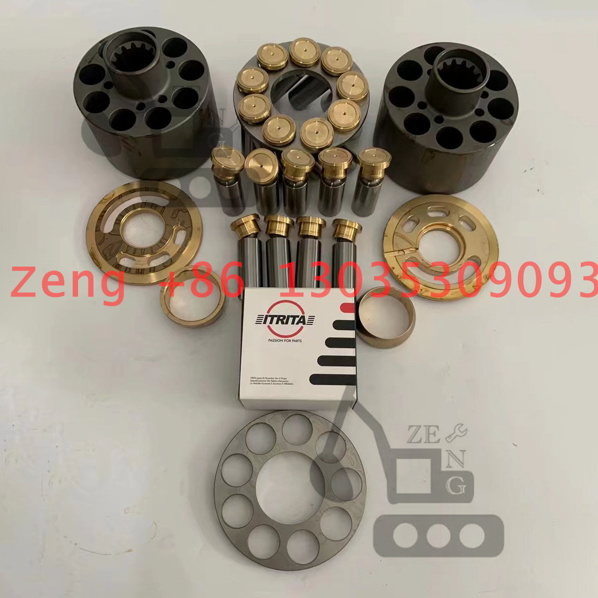 SBS80 CAT312 hydraulic pump valve plate