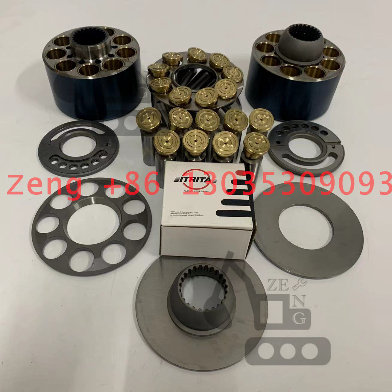Kawasaki DPA117 hydraulic pump rotory group and spare parts for mbfb403b Daewoo DX215-9 DX225-9 excavator
