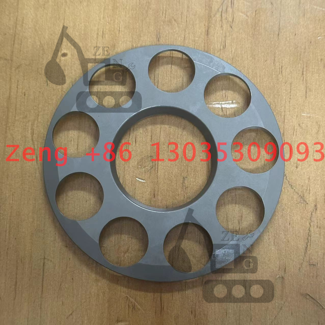 EX130 K5V80 hydraulic pump set plate retainer plate