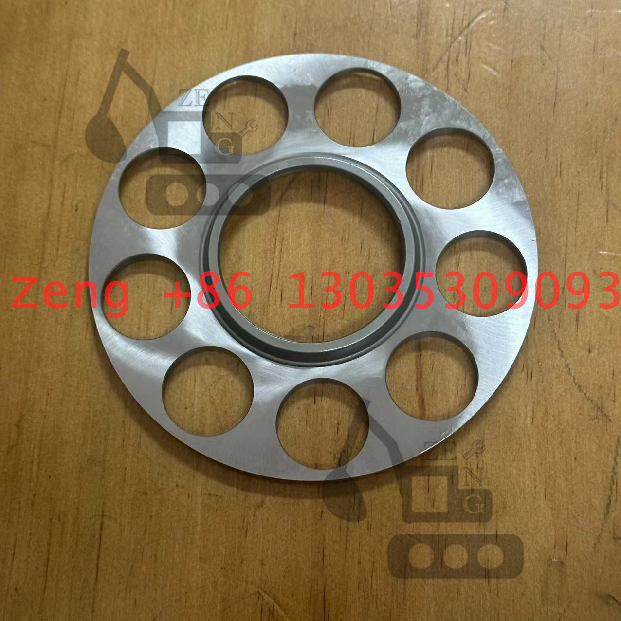 EX130 K5V80 hydraulic pump set plate retainer plate