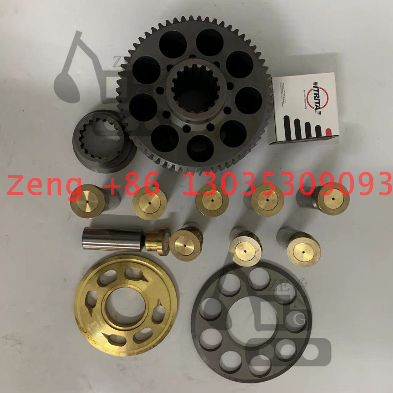 Nabtesco TM100VD final drive motor parts