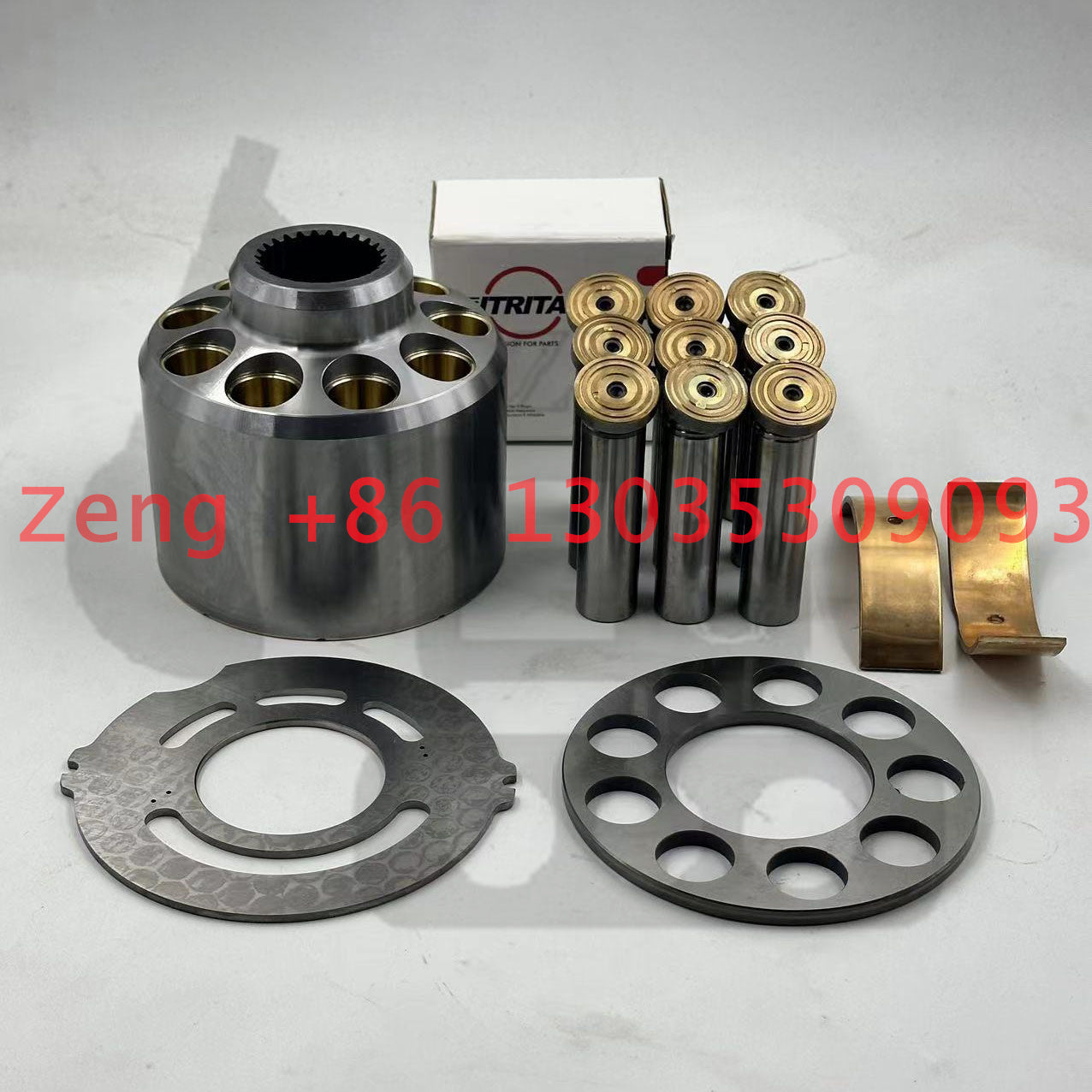 Linde HPR105 hydraulic pump set plate retainer plate retainer shoe