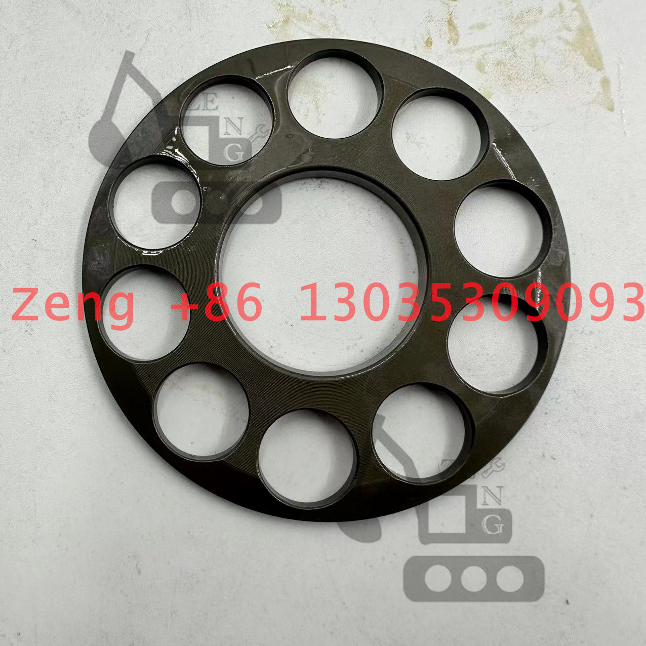 AP2D12 bobcat313 bobcat334 SK25 hydraulic pump set plate retainer plate