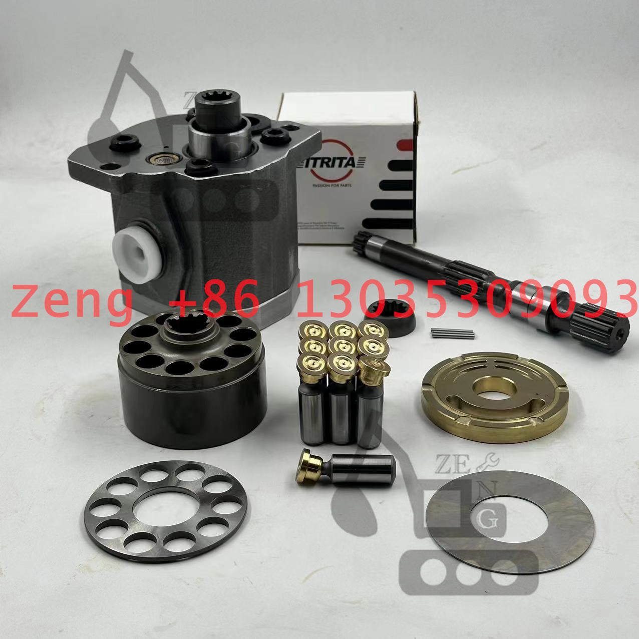 AP2D12 bobcat313 bobcat334 SK25 hydraulic pump set plate retainer plate