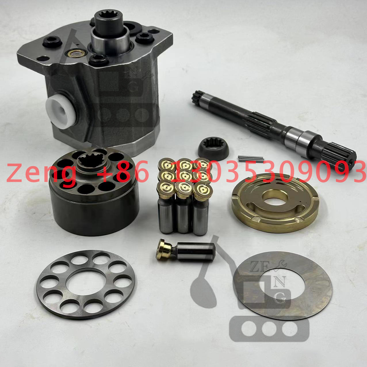 AP2D12 bobcat313 bobcat334 SK25 hydraulic pump valve plate