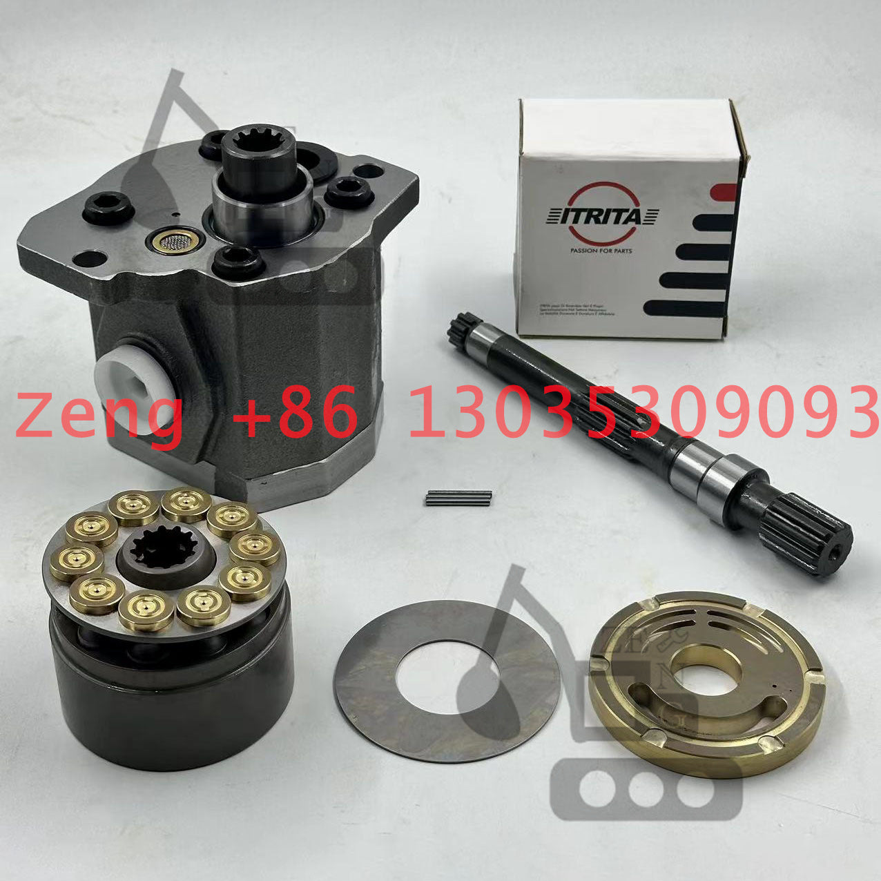 AP2D12 bobcat313 bobcat334 SK25 hydraulic pump valve plate