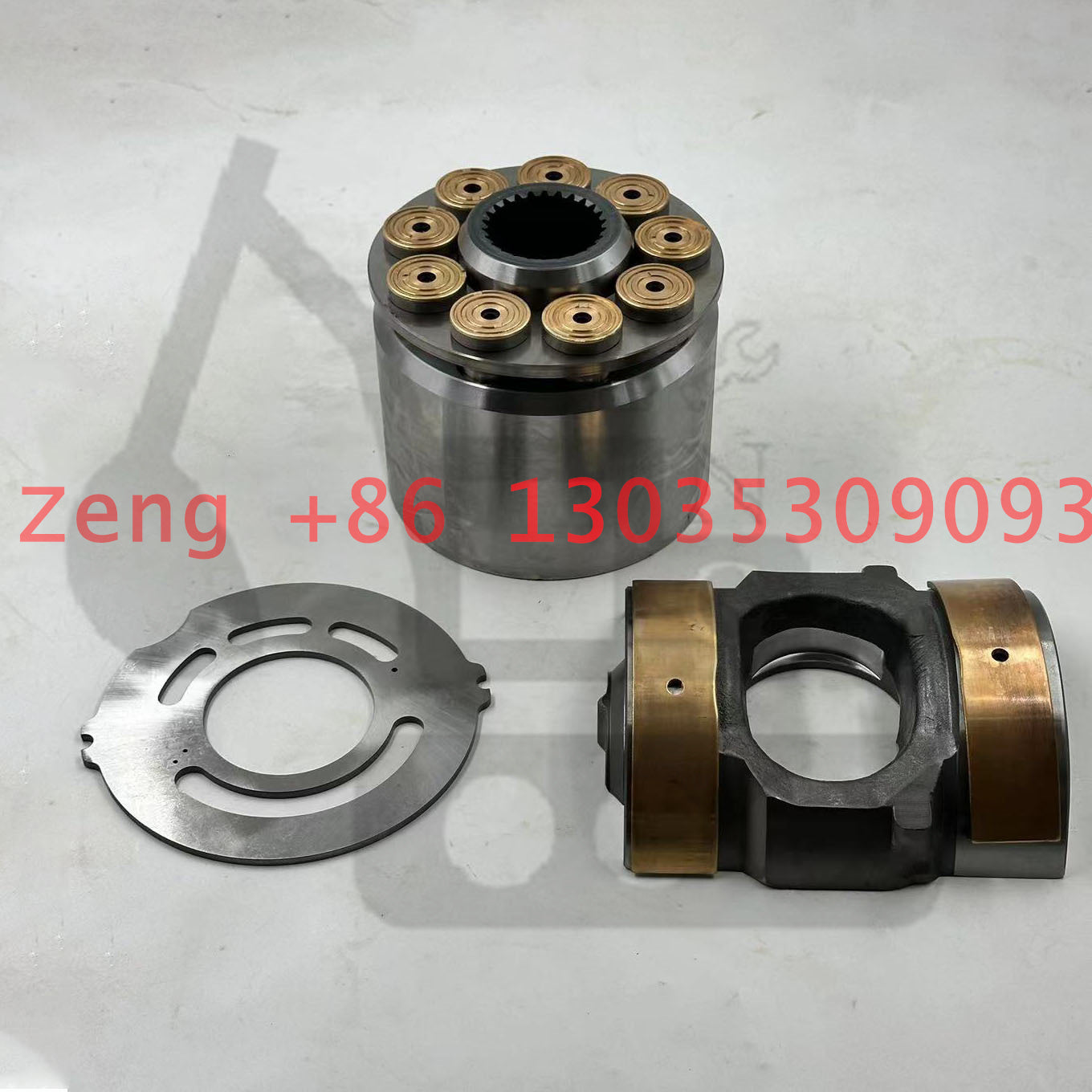 Linde HPR105 hydraulic pump set plate retainer plate retainer shoe