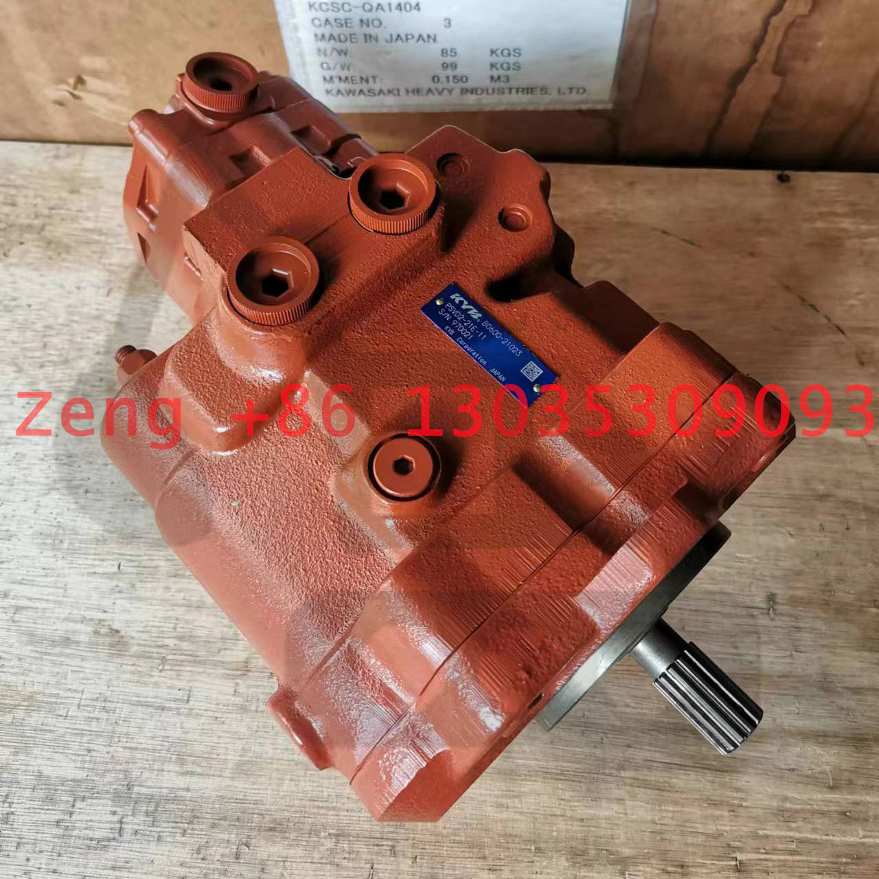 Kayaba PSVD-19E PSVD2-21E hydraulic pump